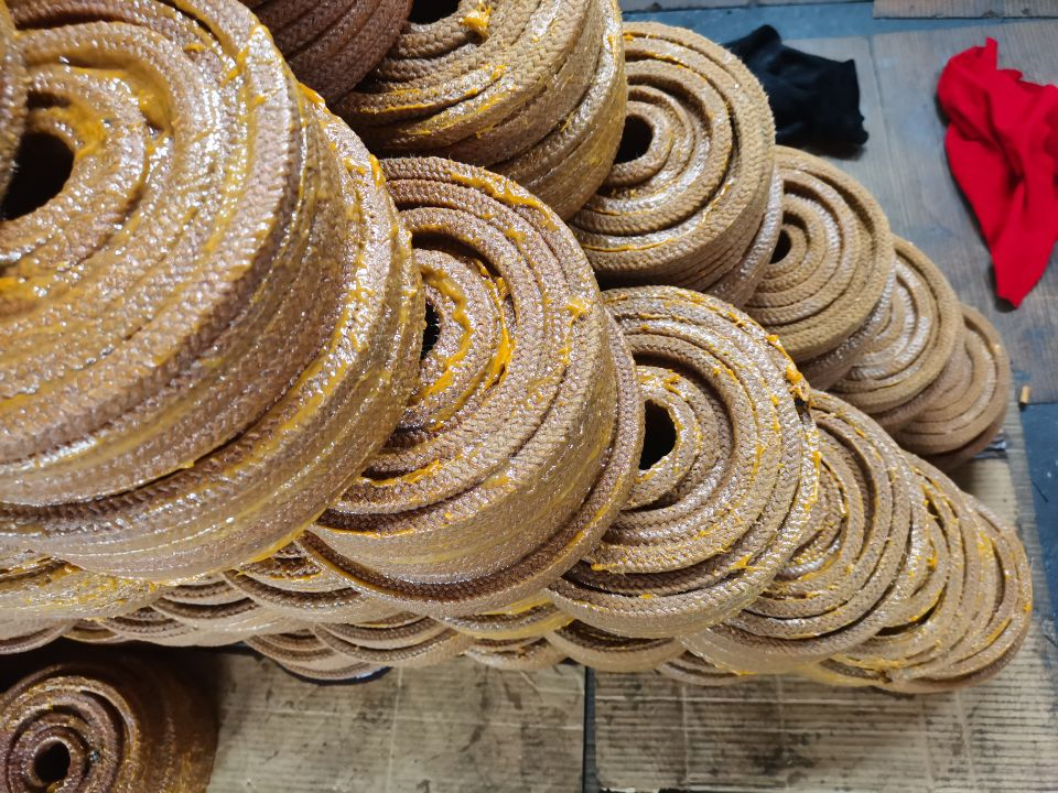 Grease Cotton Fiber Gland Sealing Packing Used in Valve