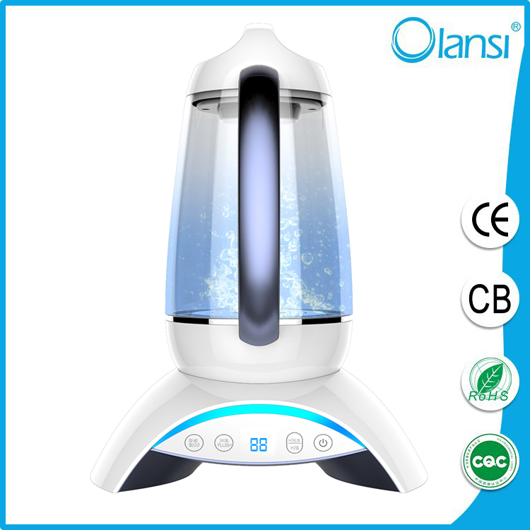 Digital Display Hydrogen Water Generator Pitcher, High H2 Content 1.3ppm Hydrogen Water Machine Jar