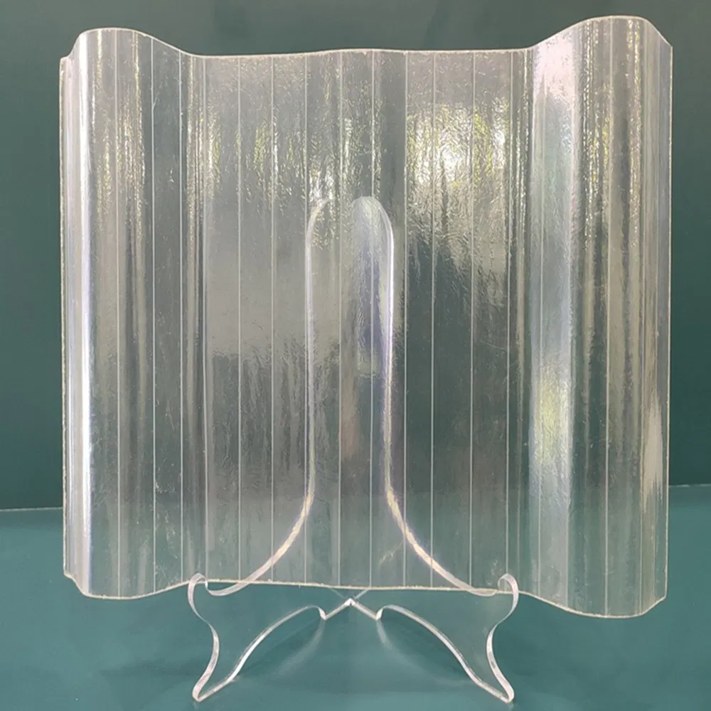 Customized Transparent FRP Sheet Greenhouse Daylighting Sheet Canopy Sheet
