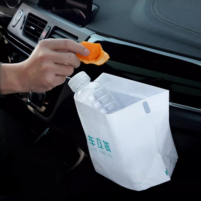 Wholesale Custom Self Adhesive Garbage Bag for Vehicle Portable Garbage Bag