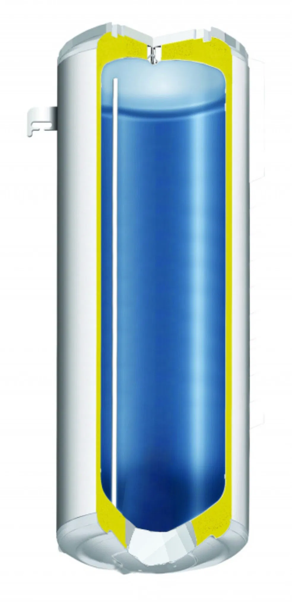 Водонагреватель 30л с цифровым дисплеем, горизонтальный