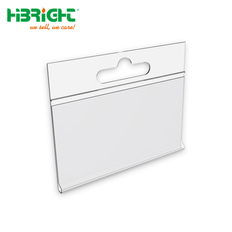 Highbright Plastic Supermarket Accessory Price Strip Label Holder