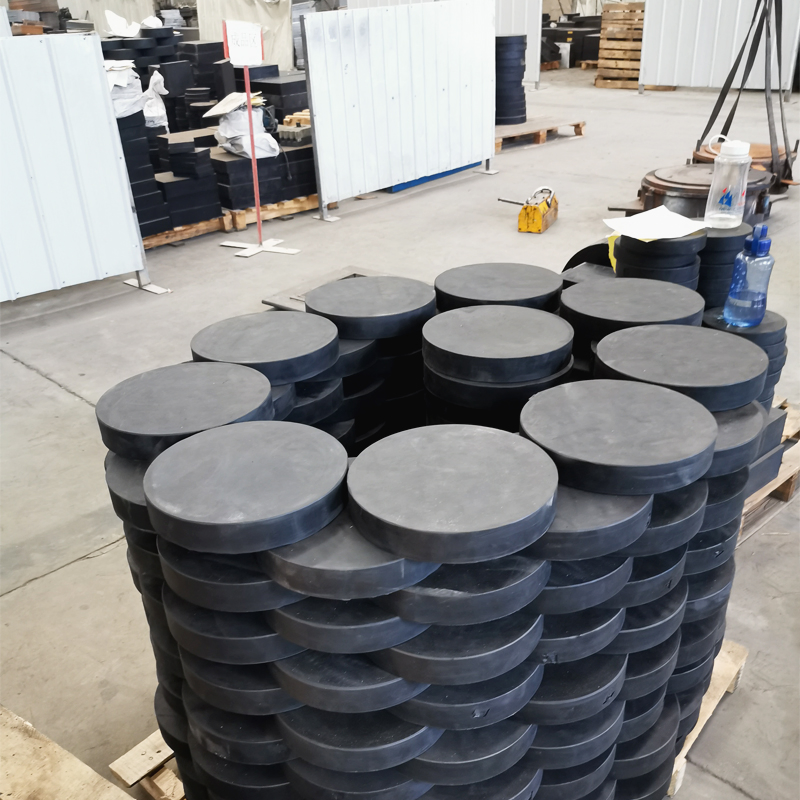 Laminated PTFE Rubber Pad Elastomeric Bridge Bearing