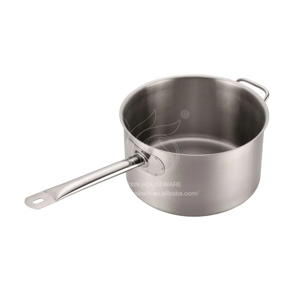 Кастрюля для молока и соусов из нержавеющей стали, 2л