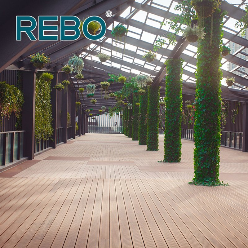 Modern Bamboo High Dense Carbonized Decking Heating Flooring
