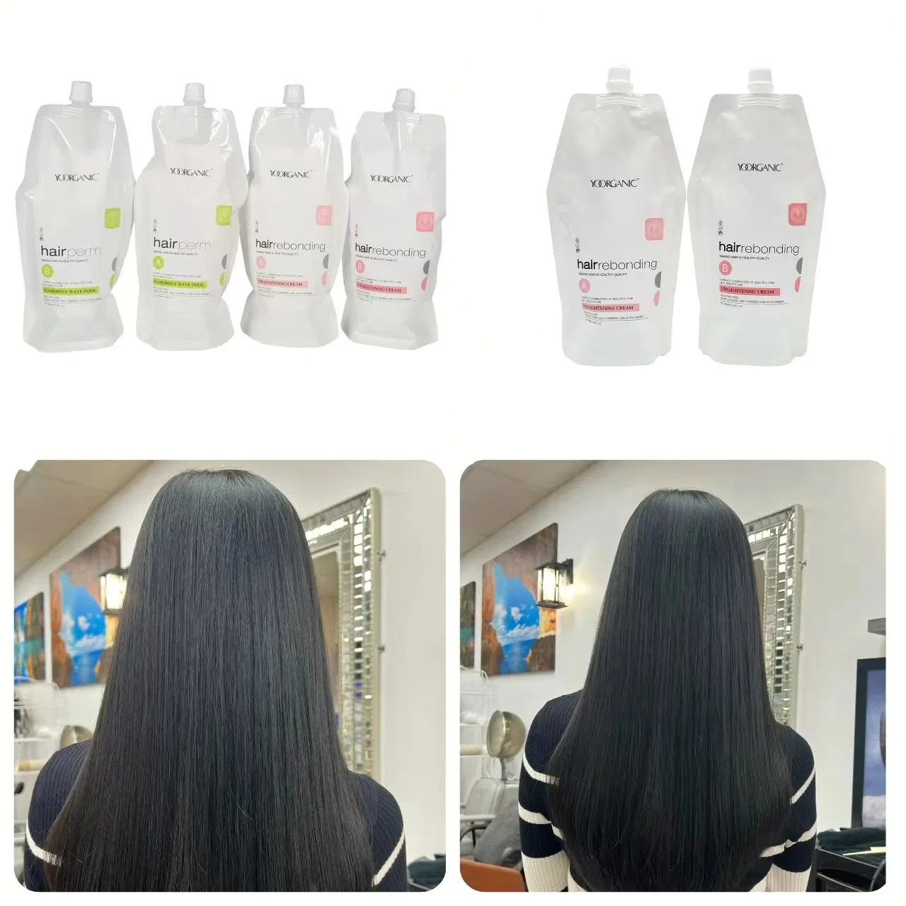 Bulk Best Hair Rebonding Hair Perm Brands Smoothing Permanent Hair Care Rebonding Straightening Cream