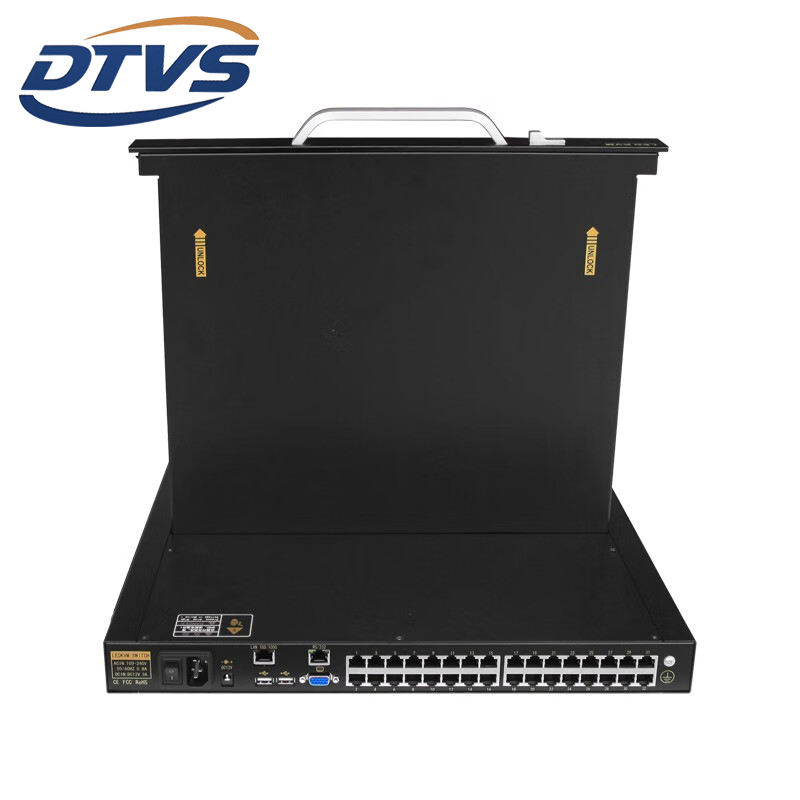 32-портовый KVM-коммутатор RJ45, 1U, удалённое управление