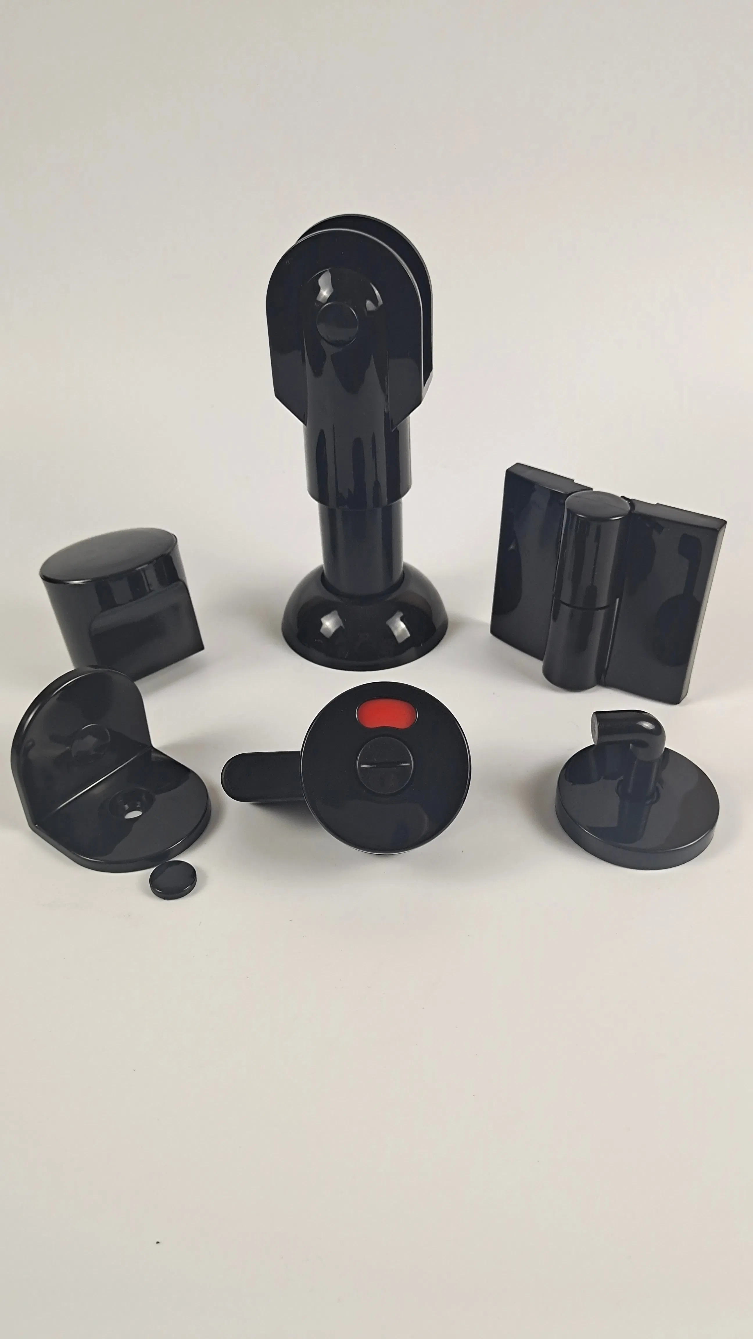 Plastic Nylon Toilet Cubicle Partition Accessory