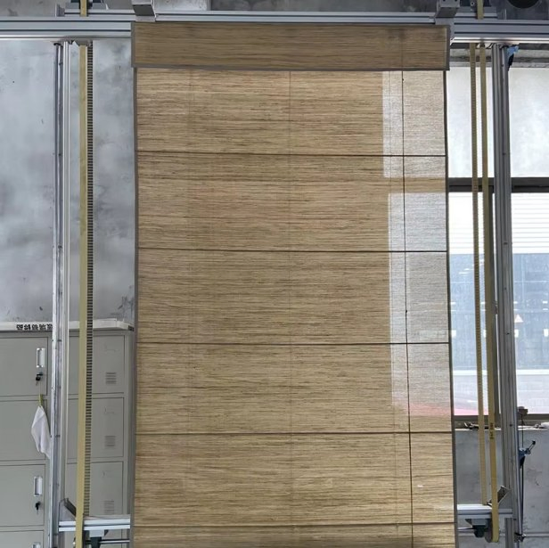 Hot Sell Modern Minimalist Style Jute and Grass Roman Natural Woven Blinds