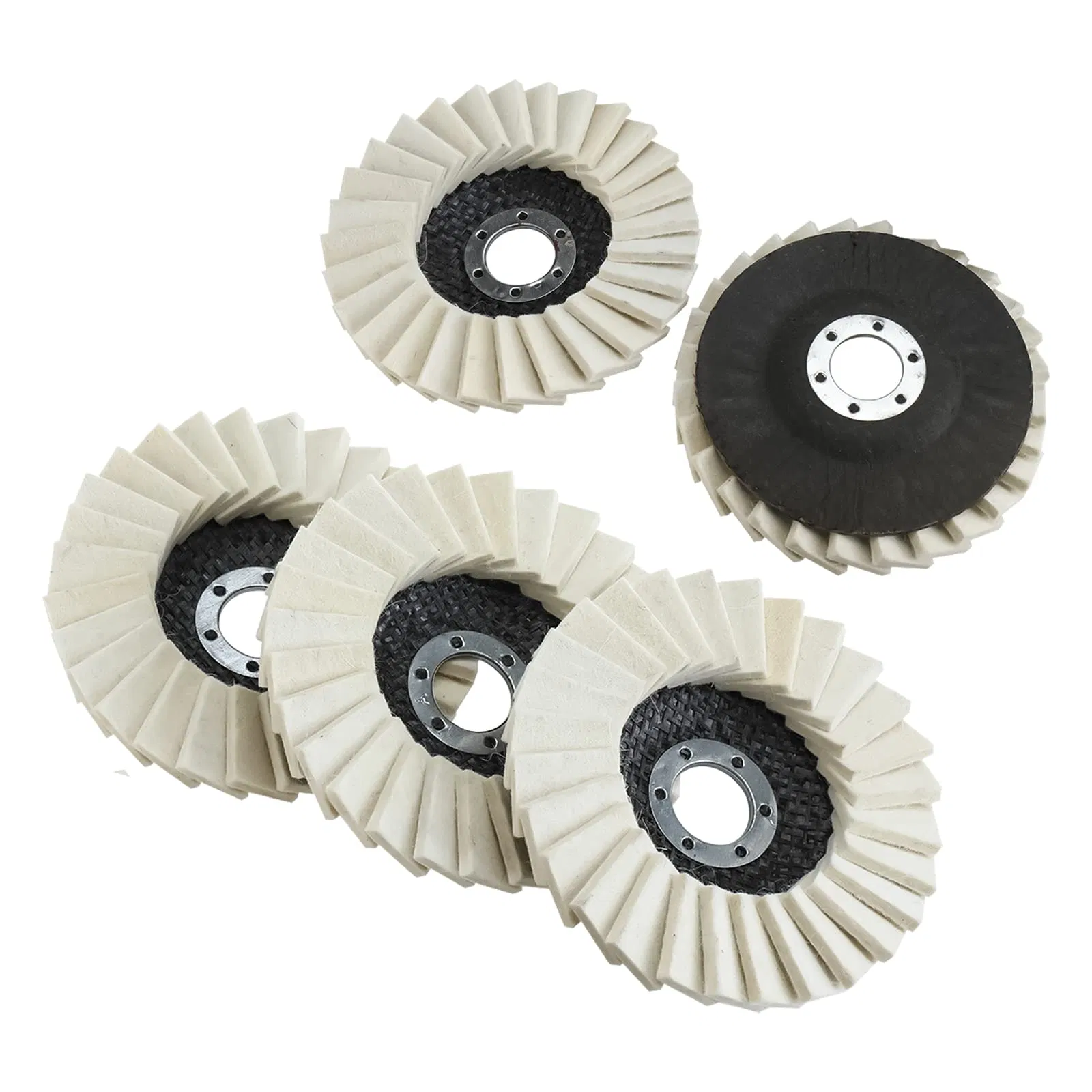 Войлочный полировальный круг волнообразный