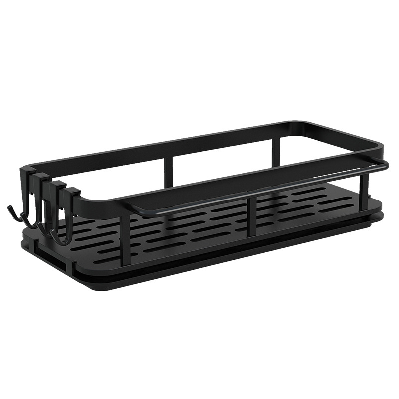 Hot Sale Multifunctional Stainless Steel Kitchen Cleaning Drain Rack Wall-Mounted Storage Multi-Layer Spice Rack