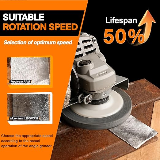 Nylon Non-Woven Disc 9p 4 Inch Buffing Disc