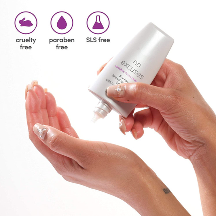 Korean Invisible Facial Moisturizing Sunscreen Gel Broad Spectrum SPF 40