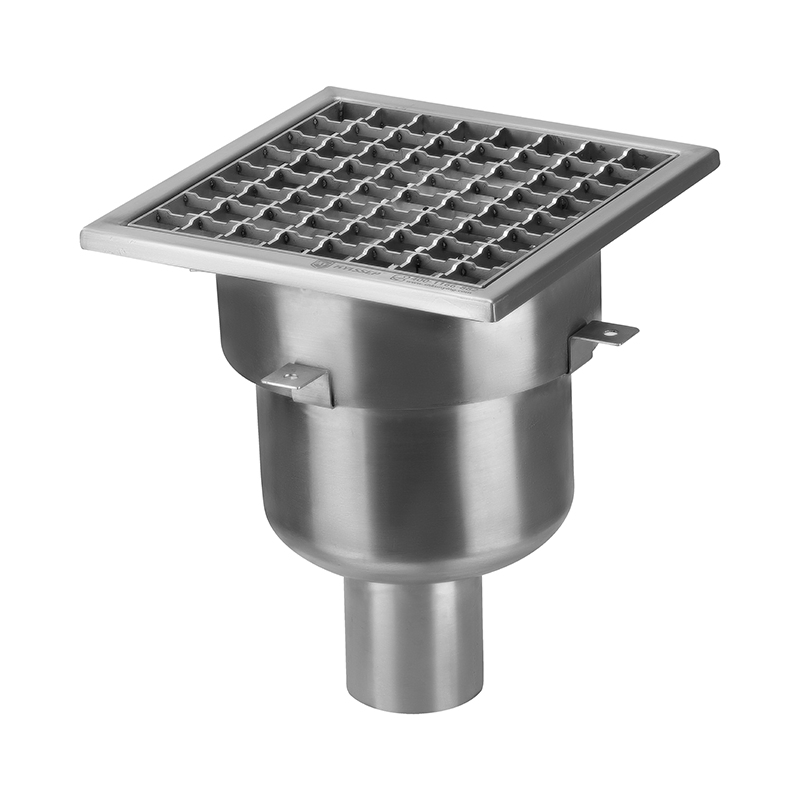 Hygienic Stainless Steel Floor Trap Drain with FDA/CE Approval From Kylssep for Beverage Industry