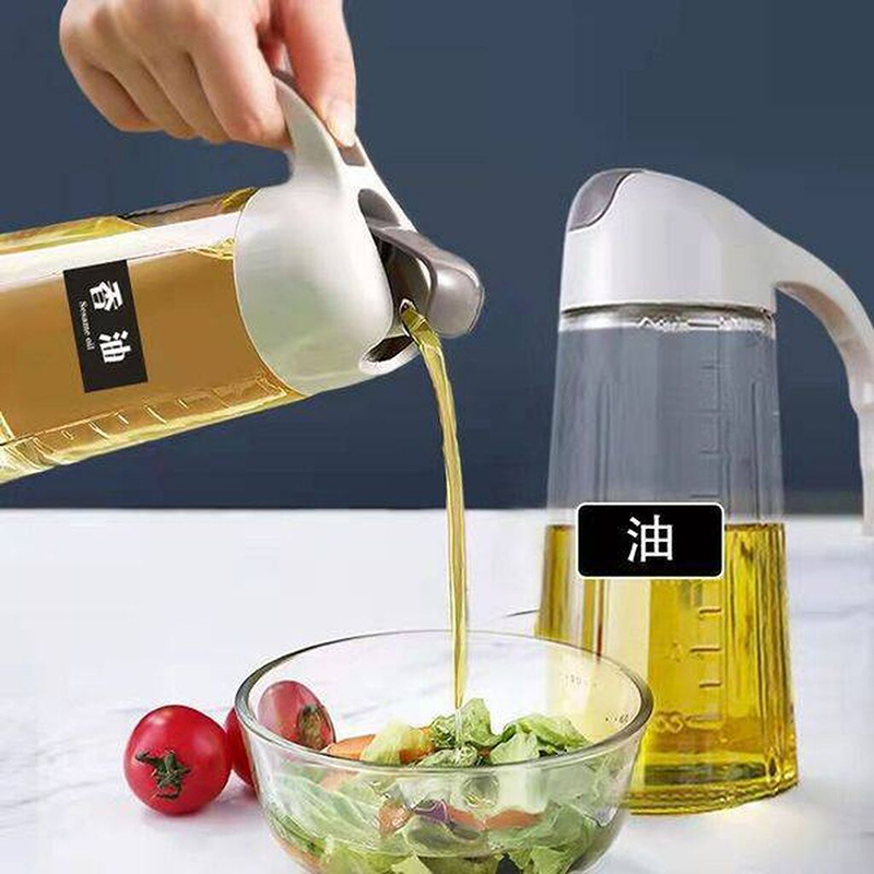 New Design 630ml Oil Dispenser Bottle with Big Capacity Cooking Oil Dispenser