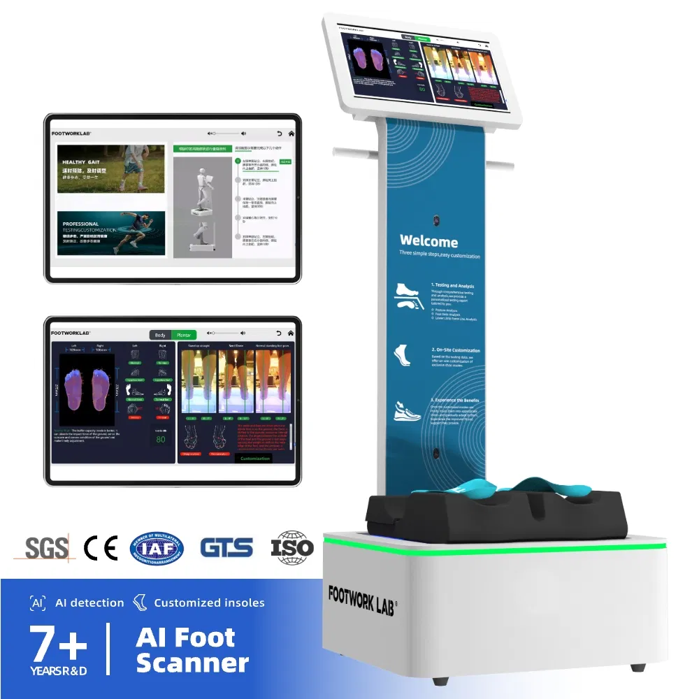 Custom Medical Orthotic 3D Fit Foot Scanning Machine Foot Insole Scanner