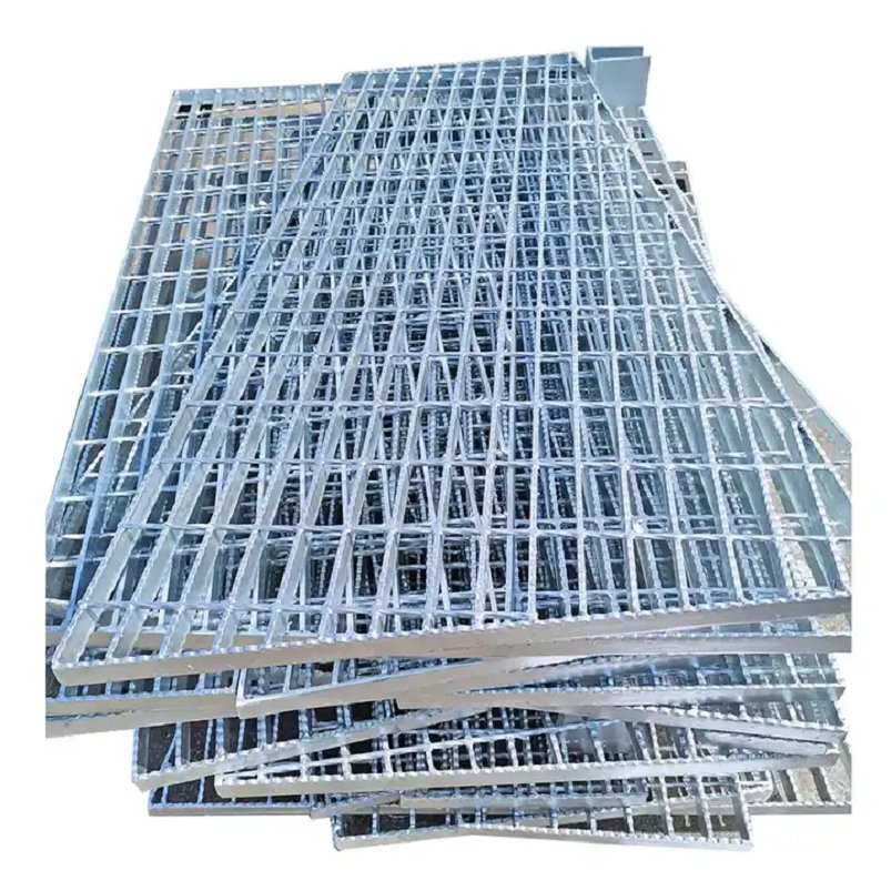 Manufacturer Customized Drain Floor Steel Grating Outdoor Stairs Steel Grating Walkway Steel Gratings