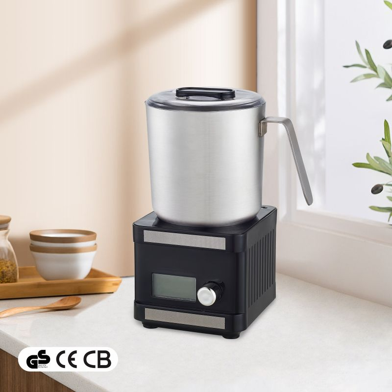 Commercial Automatic Coffee Milk Foam Maker Mixer Stainless Steel Electric Milk Frother