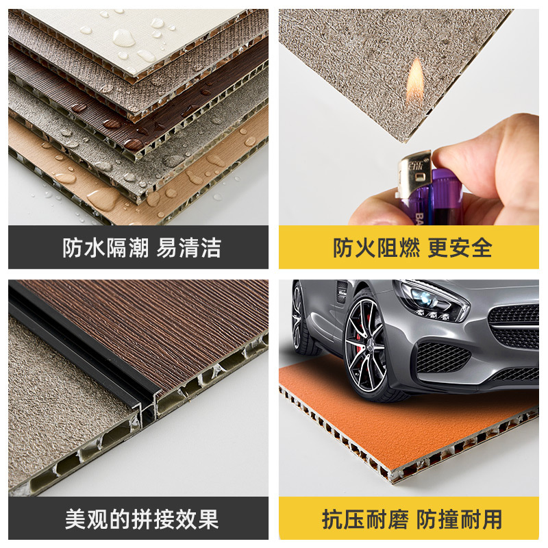 Customized Integrated Ceiling Honeycomb Large Plate Aluminum Sandwich Panel