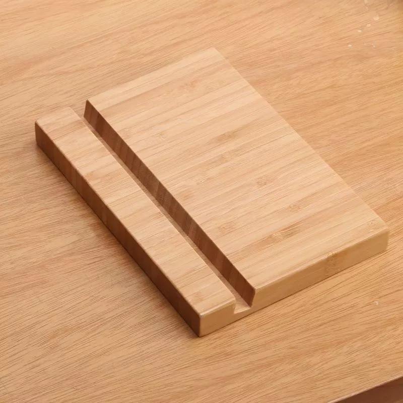 Amazon Supplier Bamboo Wooden Tablet Stand