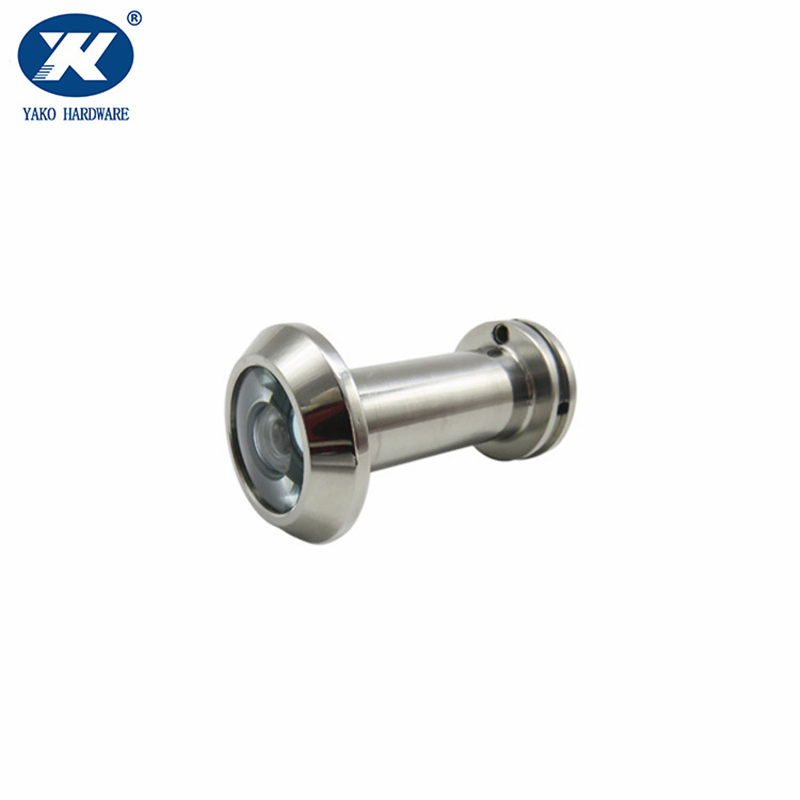 Brass Hotel Wooden Room Door Viewer with Glass Lens