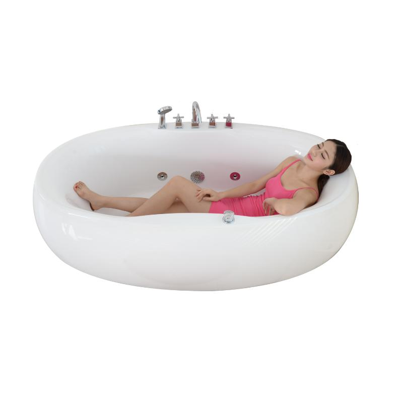 Indoor Portable Classic Massage Whirlpool Acrylic Jetted Bathtub (SF5A003)