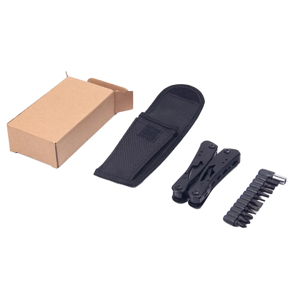 Small Multi-Tool Pliers Folding Multi Function Fishing Pliers Portable Multi-Tool Survival Gear Pocket Knife