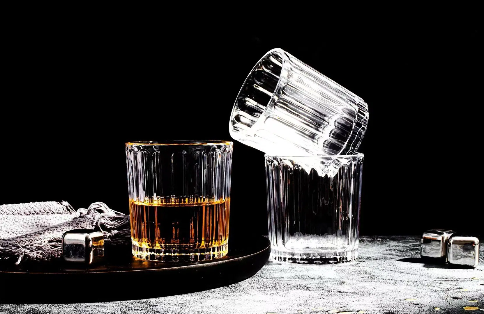 Стеклянная кружка с ручкой, 430 мл