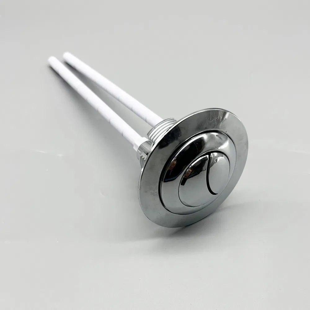 38mm to 48mm 58mm Toilet Flush Button Decorated Chrome Cicle Toilet Accessories