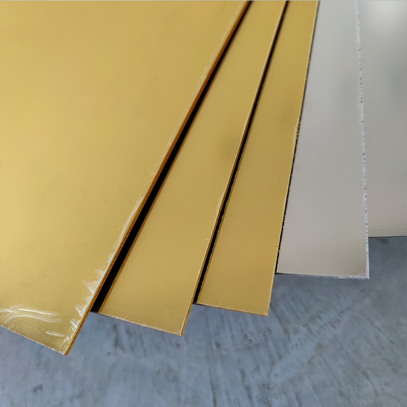 CNC Machining Parts Mirror Perspex Laminate Board Spot Supply Gold Silver Acrylic Sheet Factory 1mm Mirror Perspex Laminate Plate in Stock
