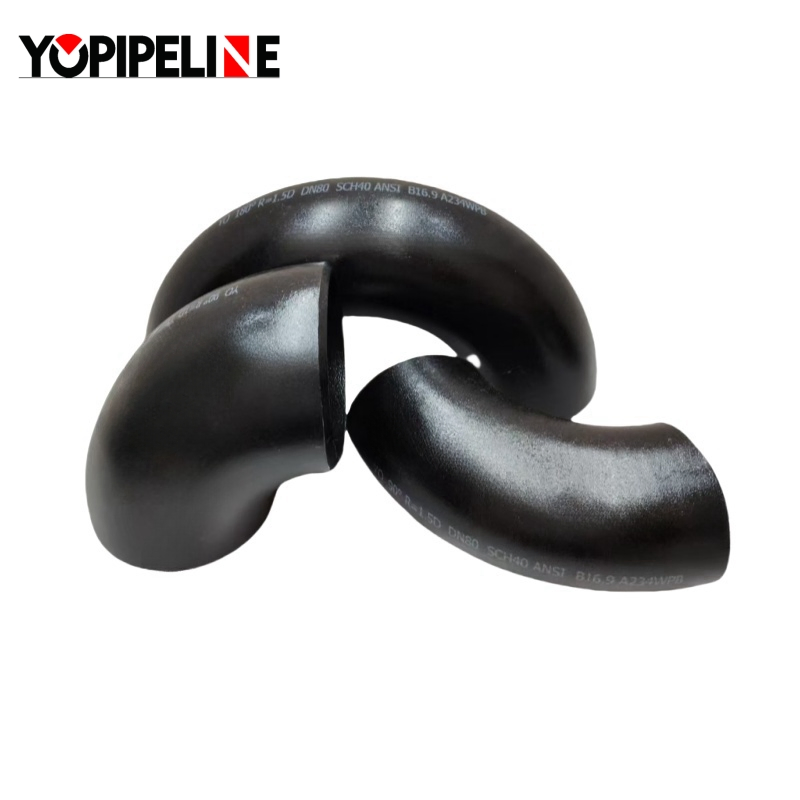 Hot Selling 90-Degree Carbon Steel/Stainless Steel Pipe Fittings Elbow