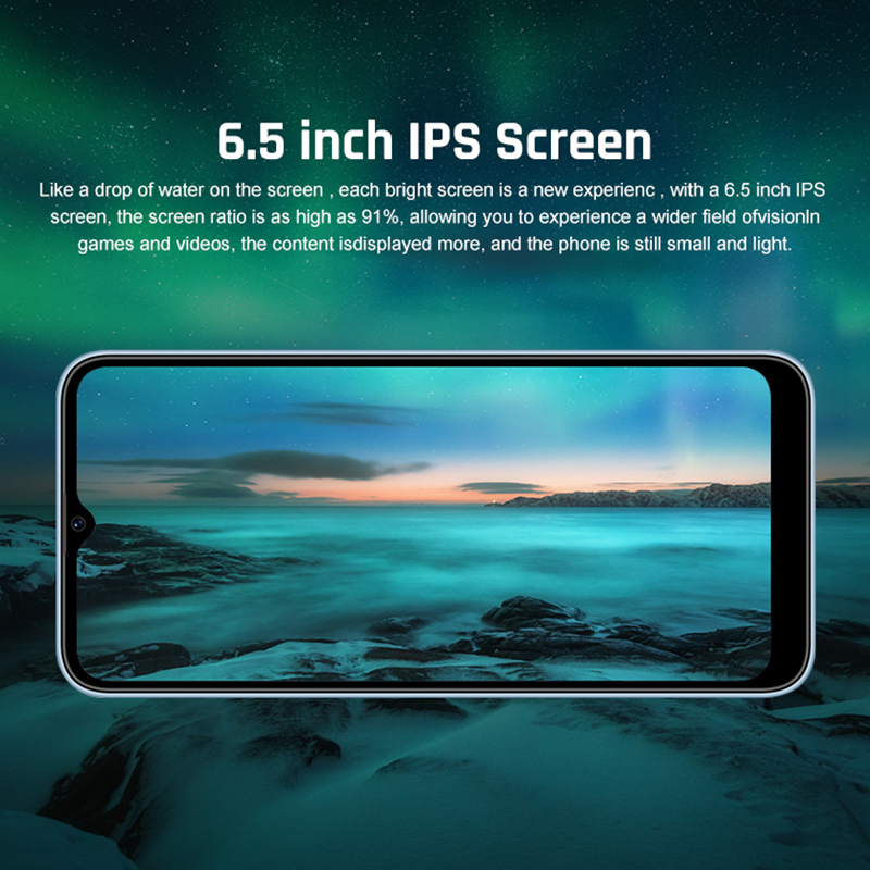 New Version Original Low Price 4G Phone 6.56 Inch Android Smartphone Dual SIM Smart Mobile Phones China Price