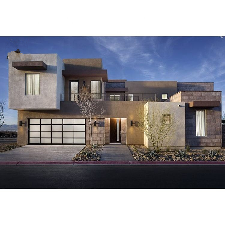 Wholesale Customized Motorized Panoramic Clear Aluminum Price Glass Garage Door