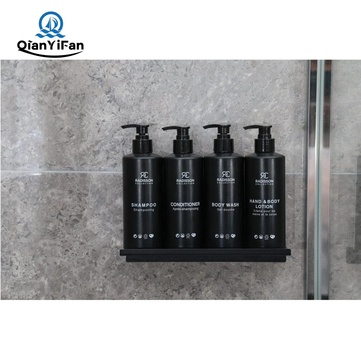 Premium 4-Piece Hotel Toiletries - Customizable for Resorts & Spas