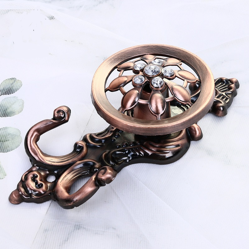 Sunflower Zinc Alloy Window Hook Metal Curtain Hooks and Hangers