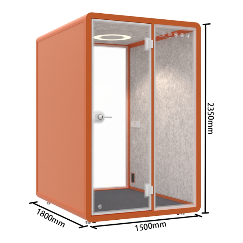 Privacy Soundproof Booth for Universities with Patented Design and Modern Aesthetics