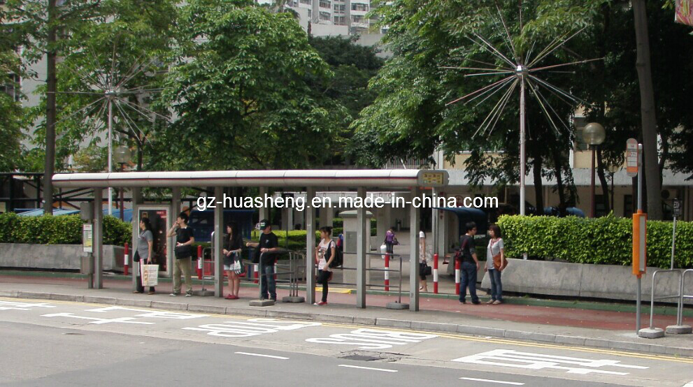 Stainless Rain Portable Smart Utilities Steel Metal Bus Shelter