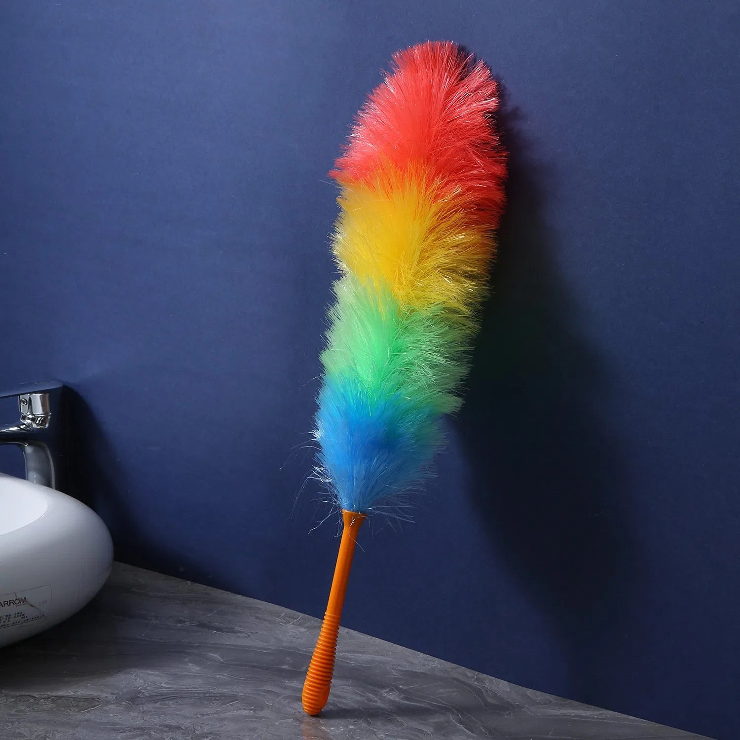 with 100 Inches Extra Long Extension Pole, Washable Dusters for Cleaning Microfiber Feather Duster