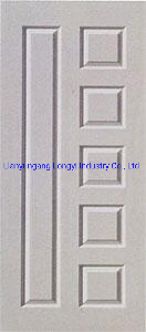 Six Panels White Primer HDF Door Skins 3X950X2150mm