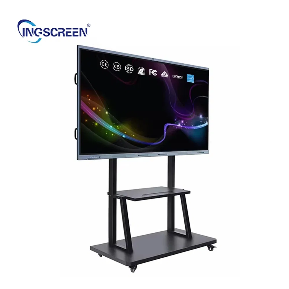 Low Power Consumption High Brightness Custom All-in-One Multi Touch Interactive Whiteboard
