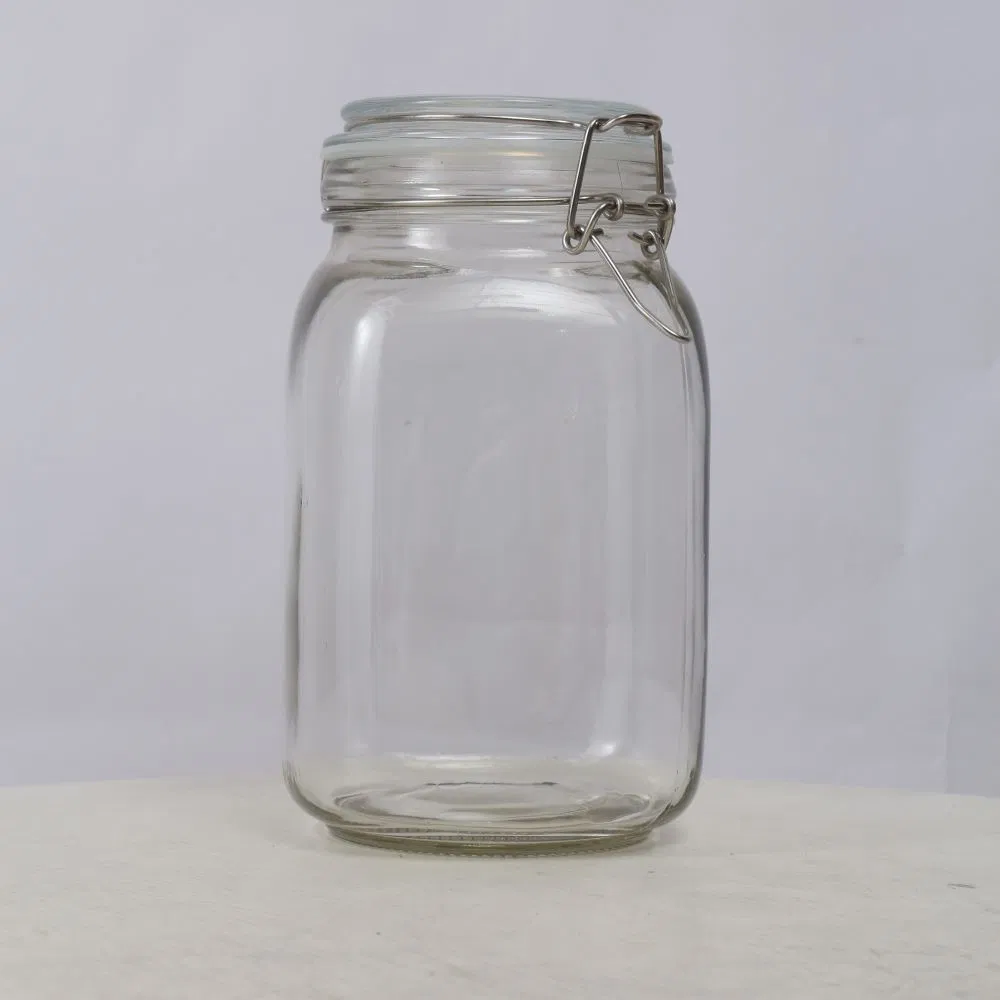 Стеклянные банки для хранения продуктов с герметичной крышкой