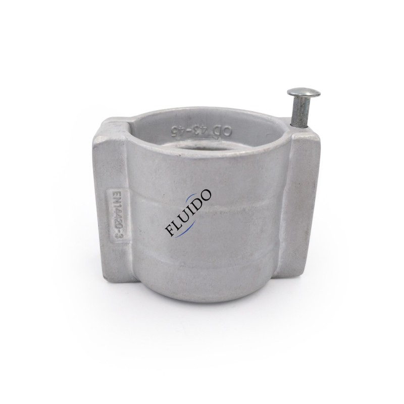 Free Sample En14420-3/DIN2817 Aluminum Safety Spannloc Hose Nozzle Bolted Clamp Safety Camlock Coupling Collar