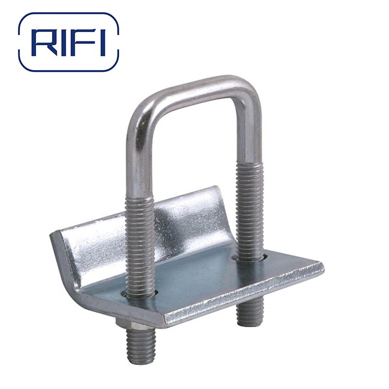 Хомут балки Unistrut с U-болтом, оцинкованный