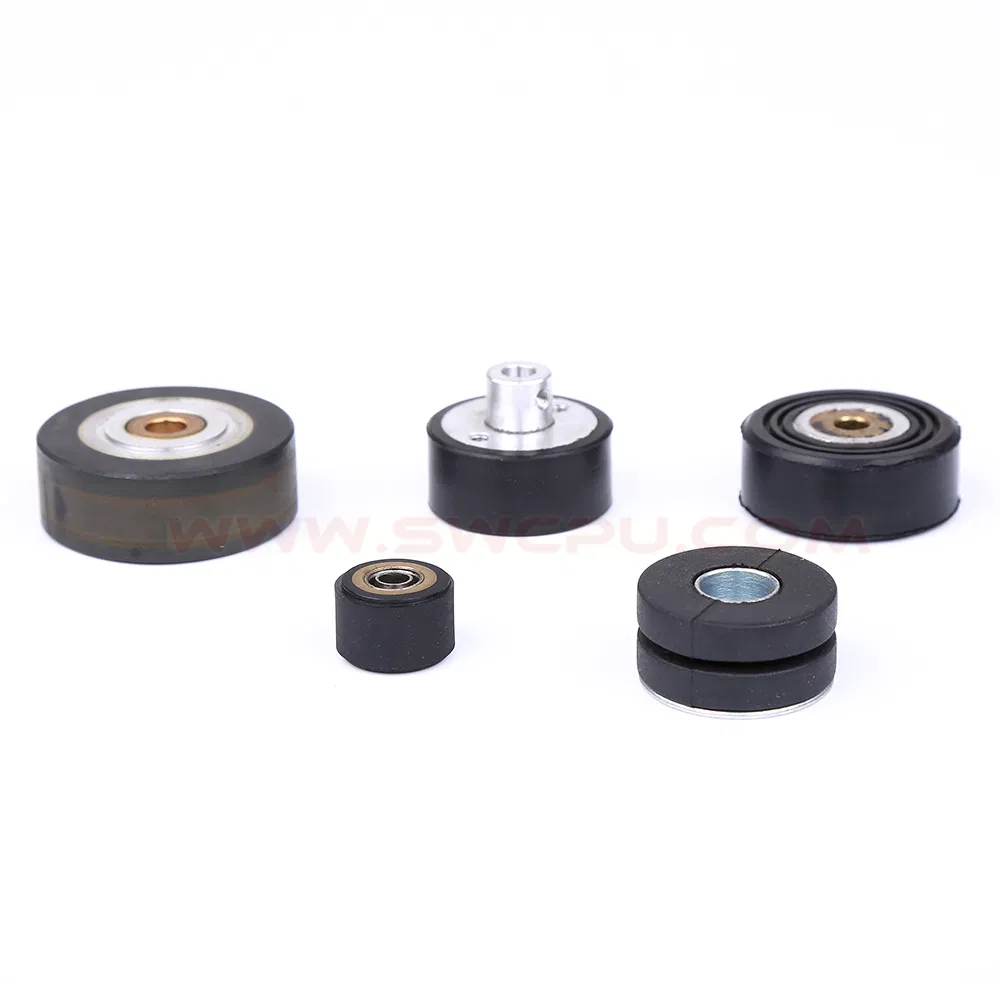 High Quality Injection Molding Rubber Plastic Spherical Wheel Caster