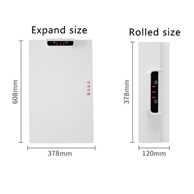 Foldable Food Mat New Production Electric Temperature Control Food Warmer Tray