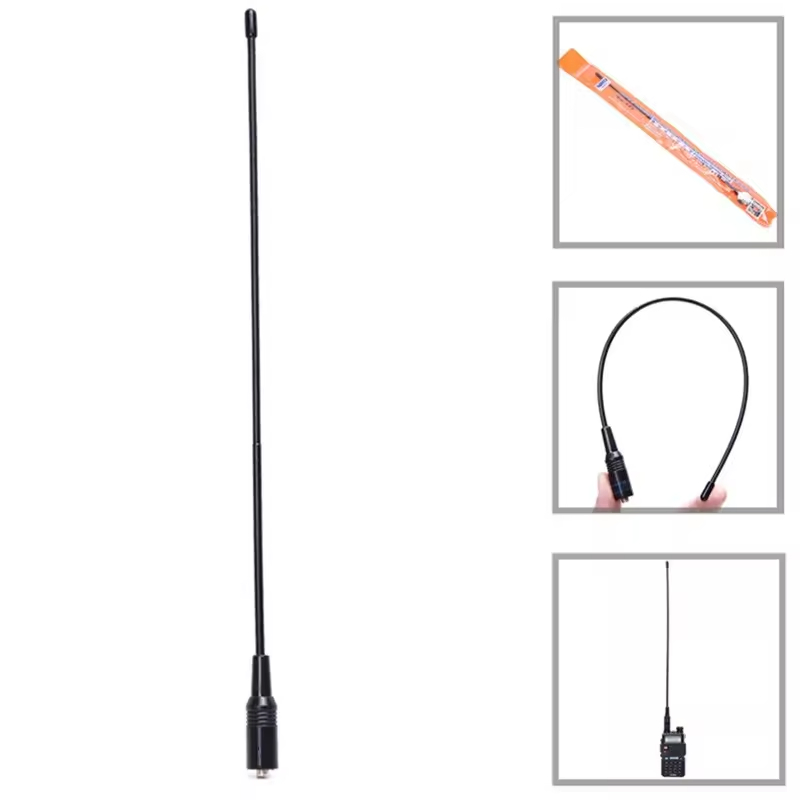 Портативная антенна VHF/UHF для рации с разъемом SMA