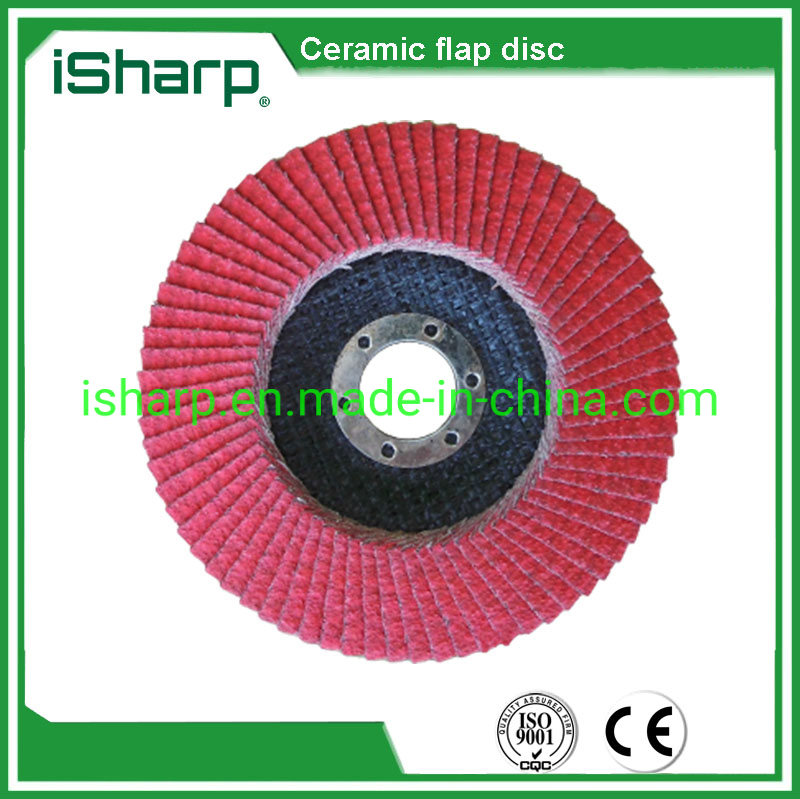 Лепестковый керамический круг iSharp для дерева и металла