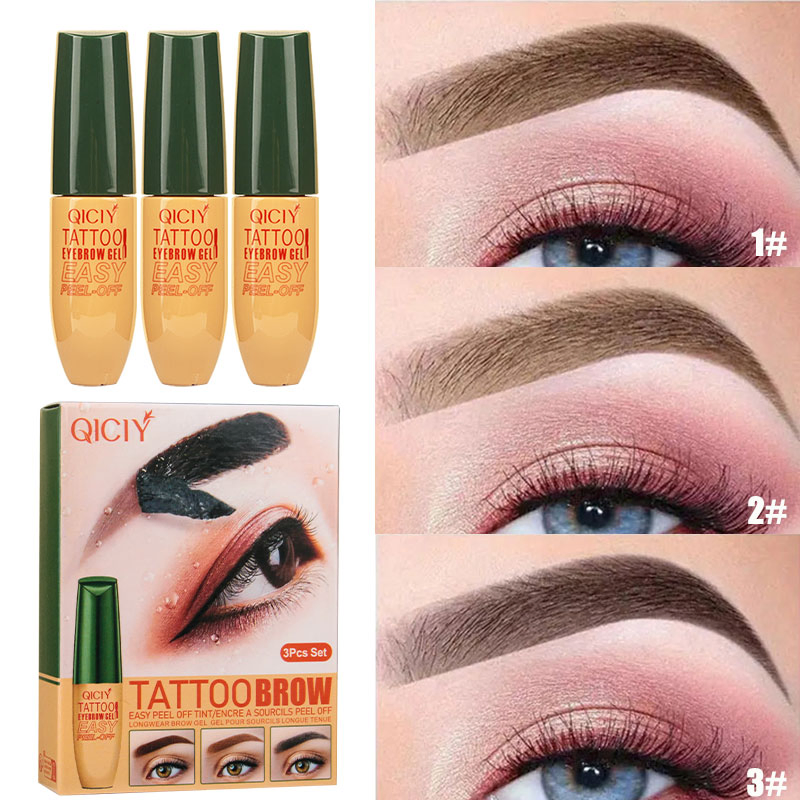 10ml Single PP Bag Makeup Peel-off Eyebrow Cream