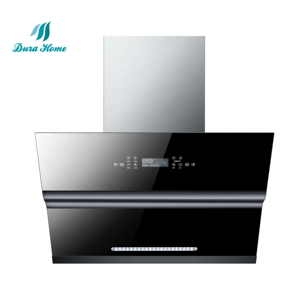 Elegant Side Mount Range Hood - Ducted Glass Kitchen Hood Design Cooker Hood