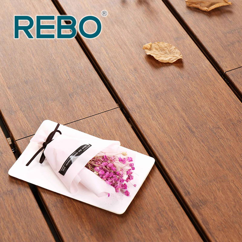 Solid Outdoor Bamboo Terrace Parquet Flooring Decking Prices